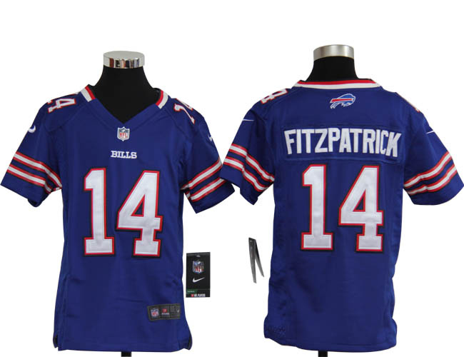 Nike Youth NFL Buffalo Bills Ryan Fitzpatrick 14 Purple Game Jersey